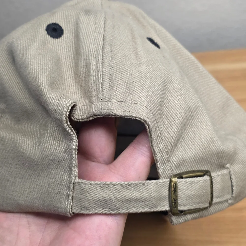 Headmost UPS Baseball Cap Hat Unisex OSFM Tan Black Good Embroidered Logo